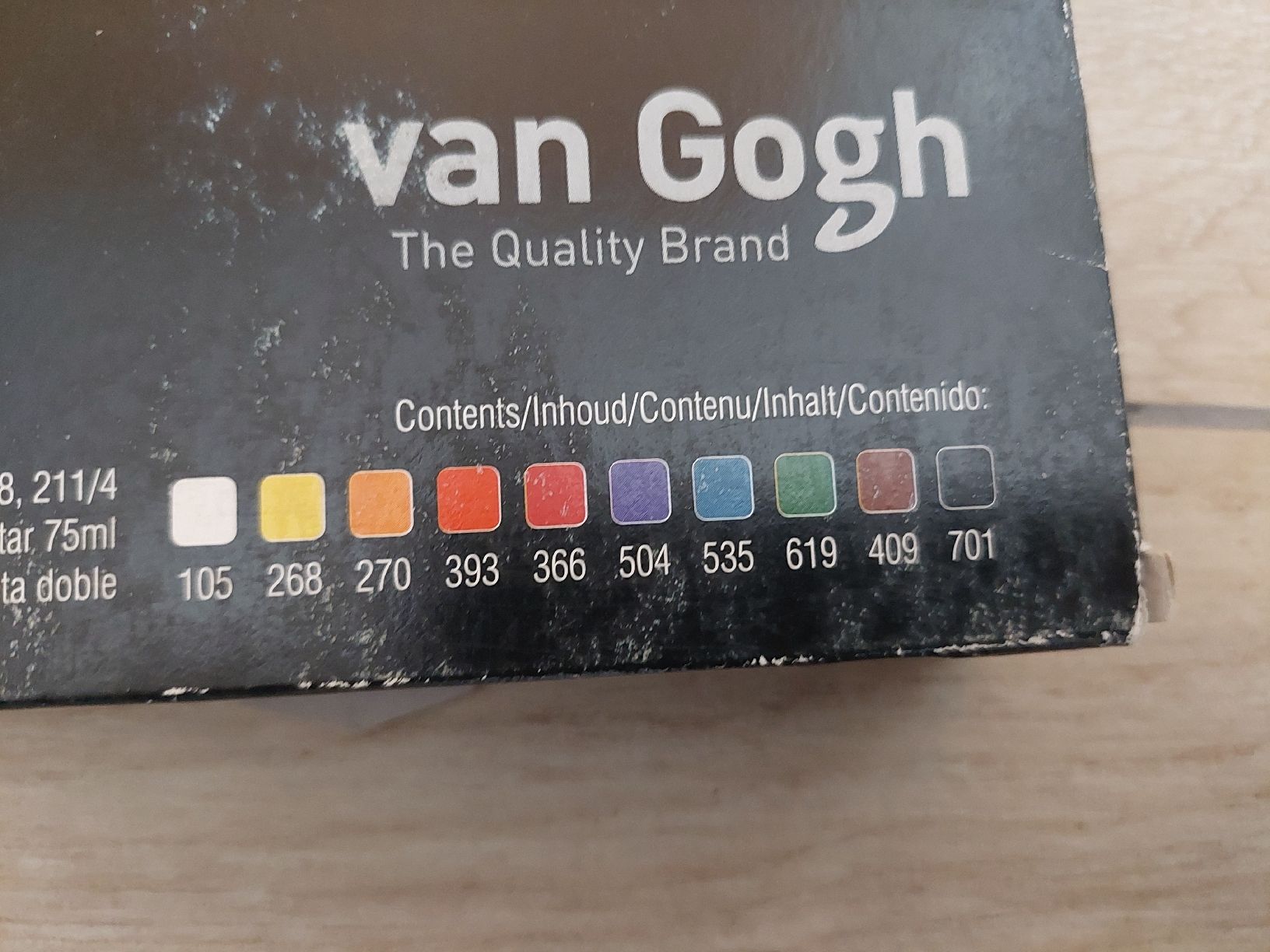 Colori: Van Gogh oil Colour,  Ölfarben  – Nuovo (secondo la descrizione) da Zetzwil venduto da lanst08 6