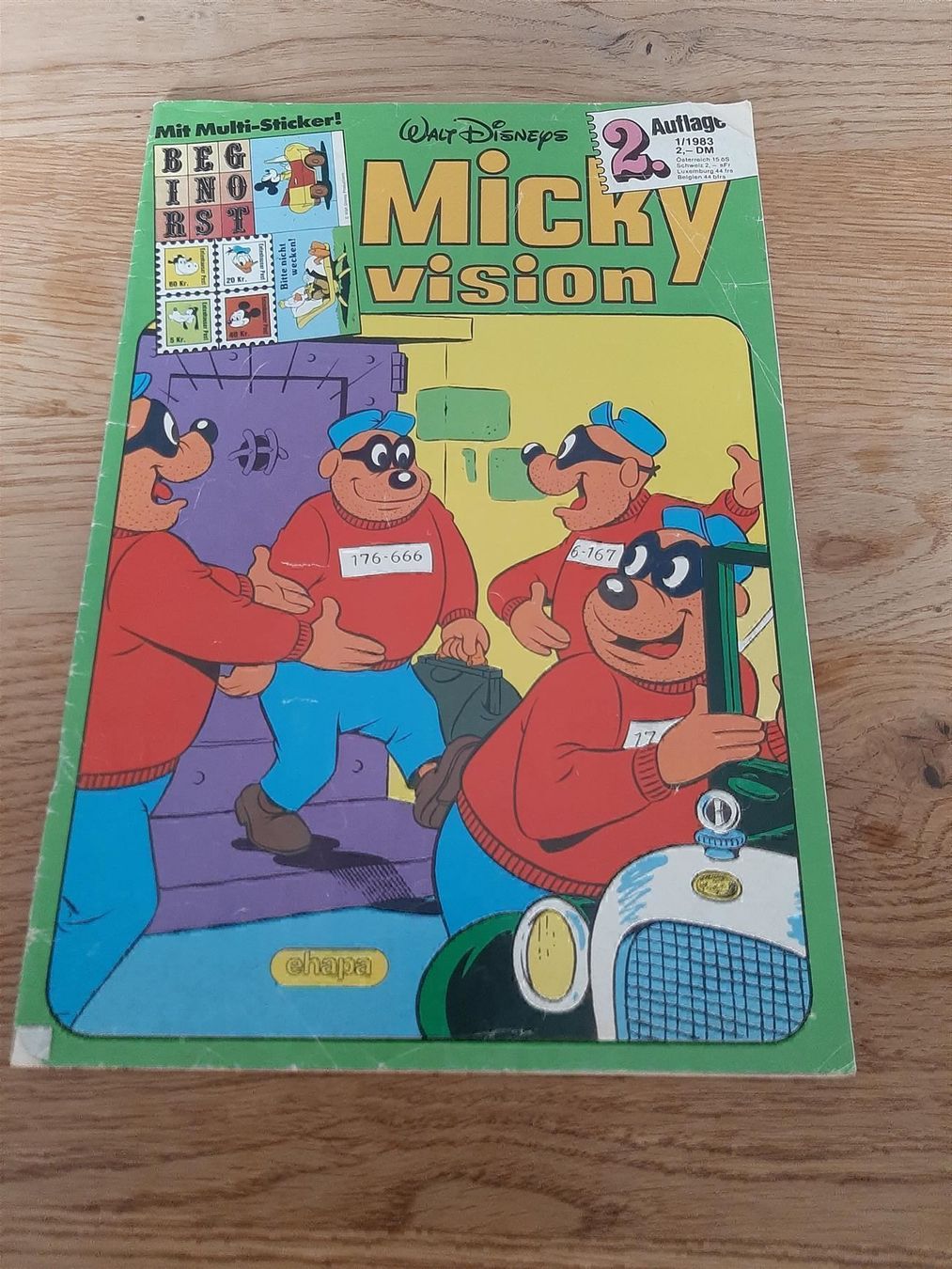 Fumetti: Micky Vision Heft 1, 1983 – Usato da Affoltern am Albis venduto da Sabinezc