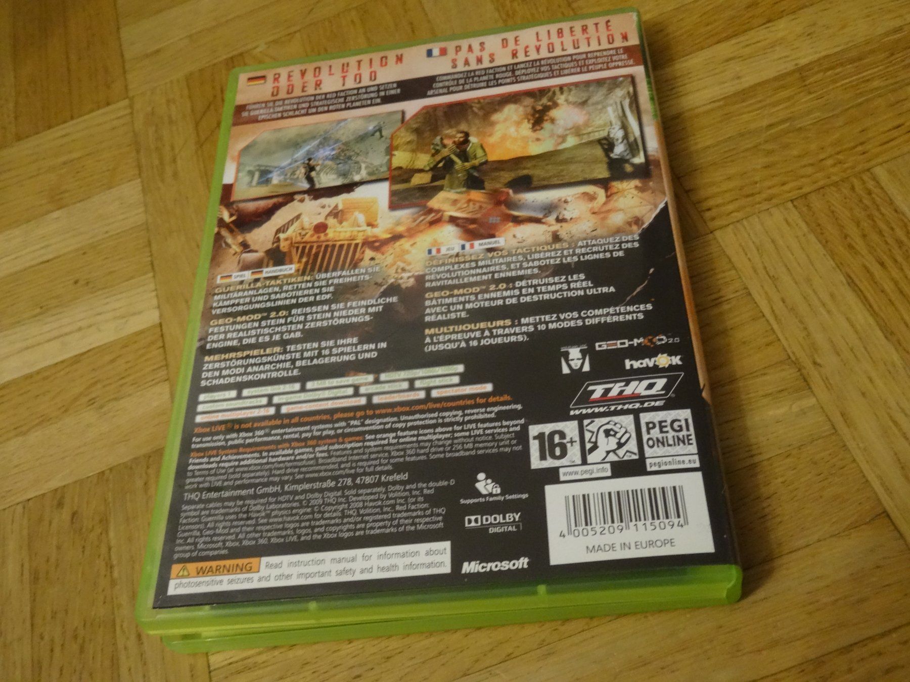 Microsoft Spiele: Red Faction Guerilla - XBOX 360 – Gebraucht aus Olten von Disc-Ausverkauf 2