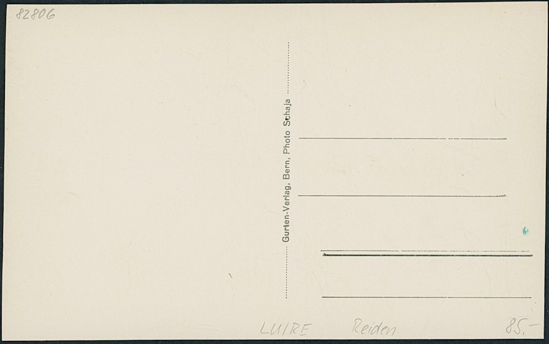 Cartoline postali: LU Reiden – Nuovo (secondo la descrizione) da Schindellegi venduto da leecollect 1