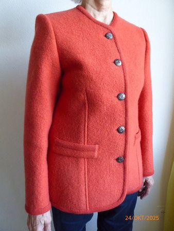 Loden Jacke aus Wolle