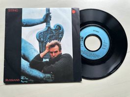 STING POLICE tolle Single Kult Top Hits 80's Russians France