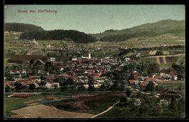 AK Steffisburg, Ortsansicht mit Kirche