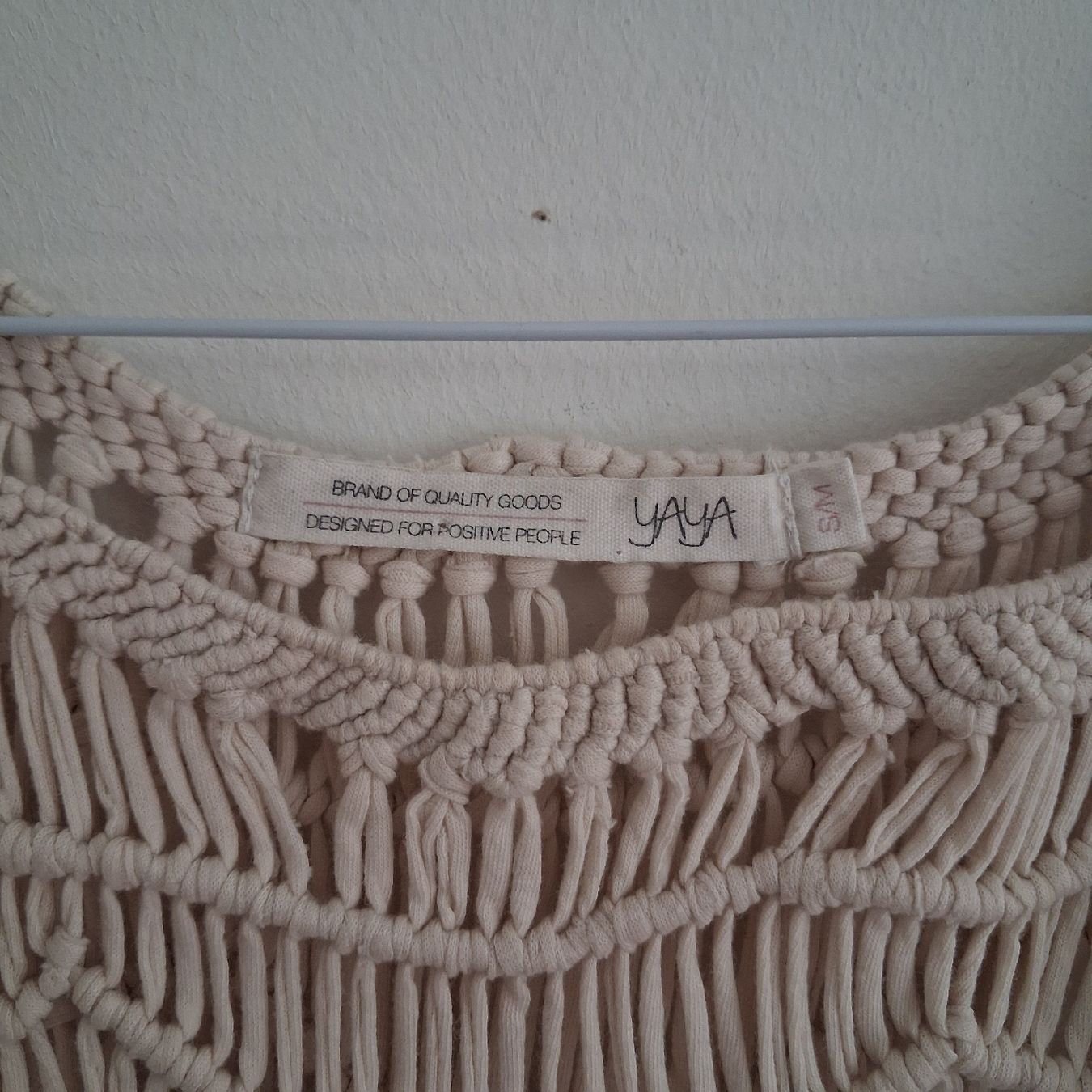 Tops: YAYA Macrame top summer cotton size S/M – Neuf (Voir description) à Wil SG par tre_g2l7 2