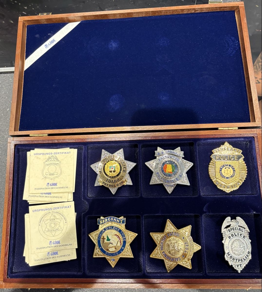 Plaketten & Abzeichen: Sammlung Amerikanische Polizeiabzeichen von GÖDE – Neu (gemäss Beschreibung) aus Gontenschwil von andih1983 1