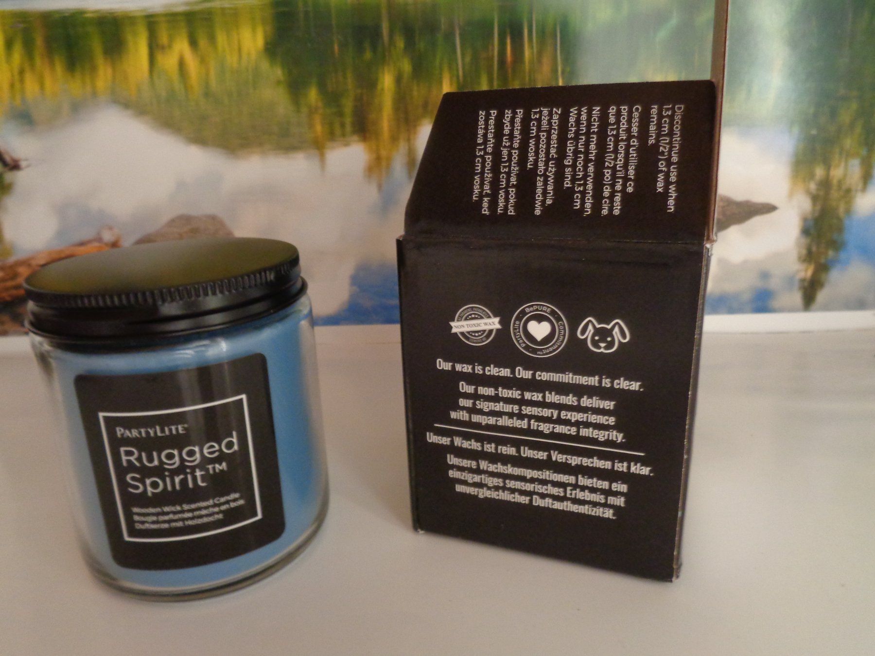 Partylite Candele: Knisterkerze/Duftkerze mit Holzdocht – Nuovo e nell'imballaggio originale da Frauenkappelen venduto da Sunneschy00 1