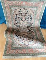 Seidenteppich 185*125cm handg.frisch prof.gewaschen luxus