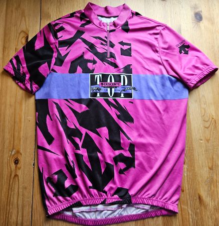 Radtrikot Descente Gr. XL Velo Radsport Trikot vintage