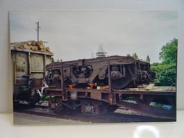 SBB Re 460-Drehgestell Y25, auf Rs Güterwagen Foto 01.07.02