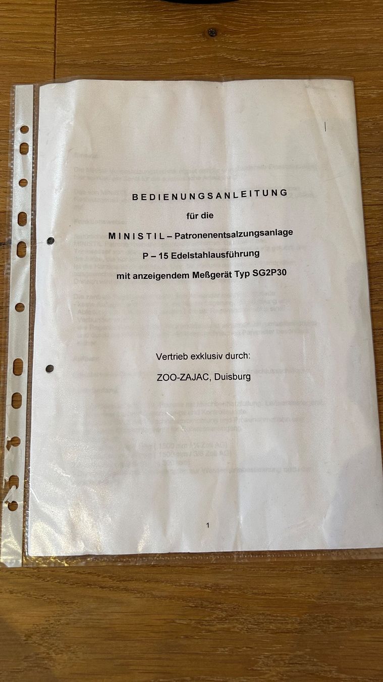 Sanitär: Entkalkungsanlage mit Messgerät – Gebraucht aus Bronschhofen von Suriablau 2