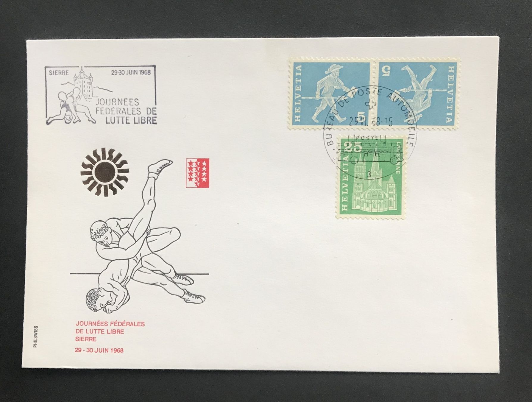 Alle Briefmarken: BRIEFUMSCHLAG 1968 – Gebraucht aus Ostermundigen von Heavenmaus75