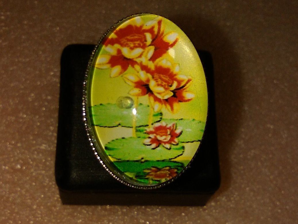 Bagues: RING EDELSTHAL MIT BLUMEN,,NICKELFREI – Neuf (Voir description) à Basel par bijoutrie_4 3