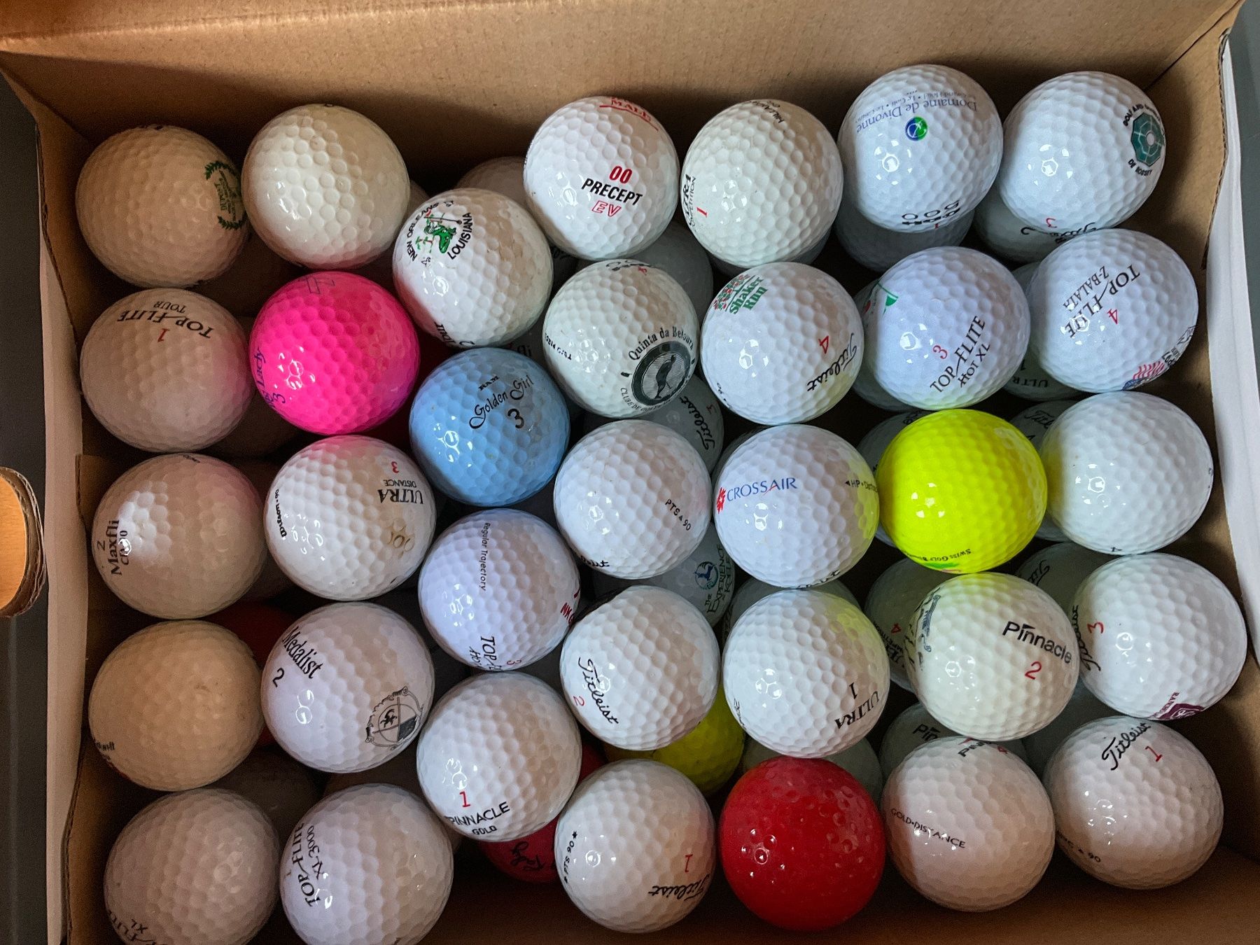 Bälle: 92 balles de golf – Gebraucht aus Gland von DL2004 6
