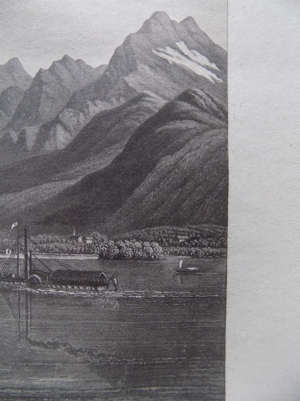 Gravures: Flüelen Bergpanorama – D'occasion à Risch par Rischli15 6