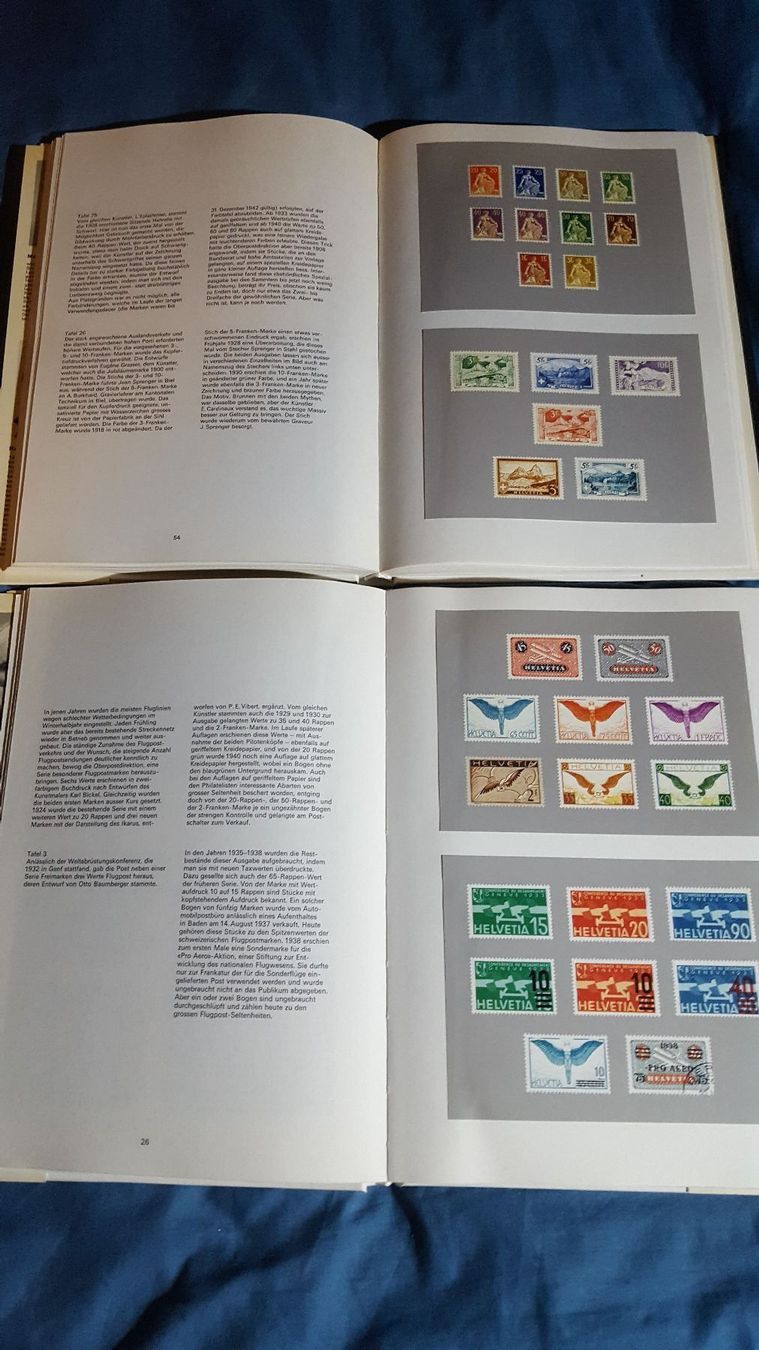 Libri: Silva Bücher Schweizer Briefmarken 1+2 – Antico da Remetschwil venduto da Hofiii 4