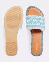 NEU Catwalk PANTOLETTE im Ethno-Look Grösse 41