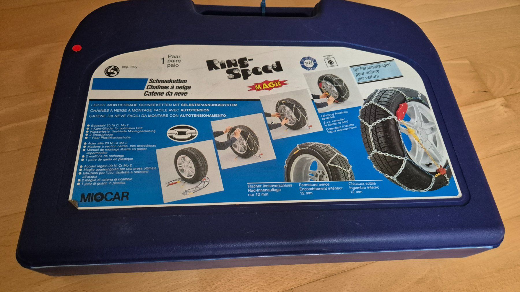 Schneeketten: Schneeketten RING-SPEED MAGIC originalverpackt – Neu und originalverpackt aus Zürich von cosma67