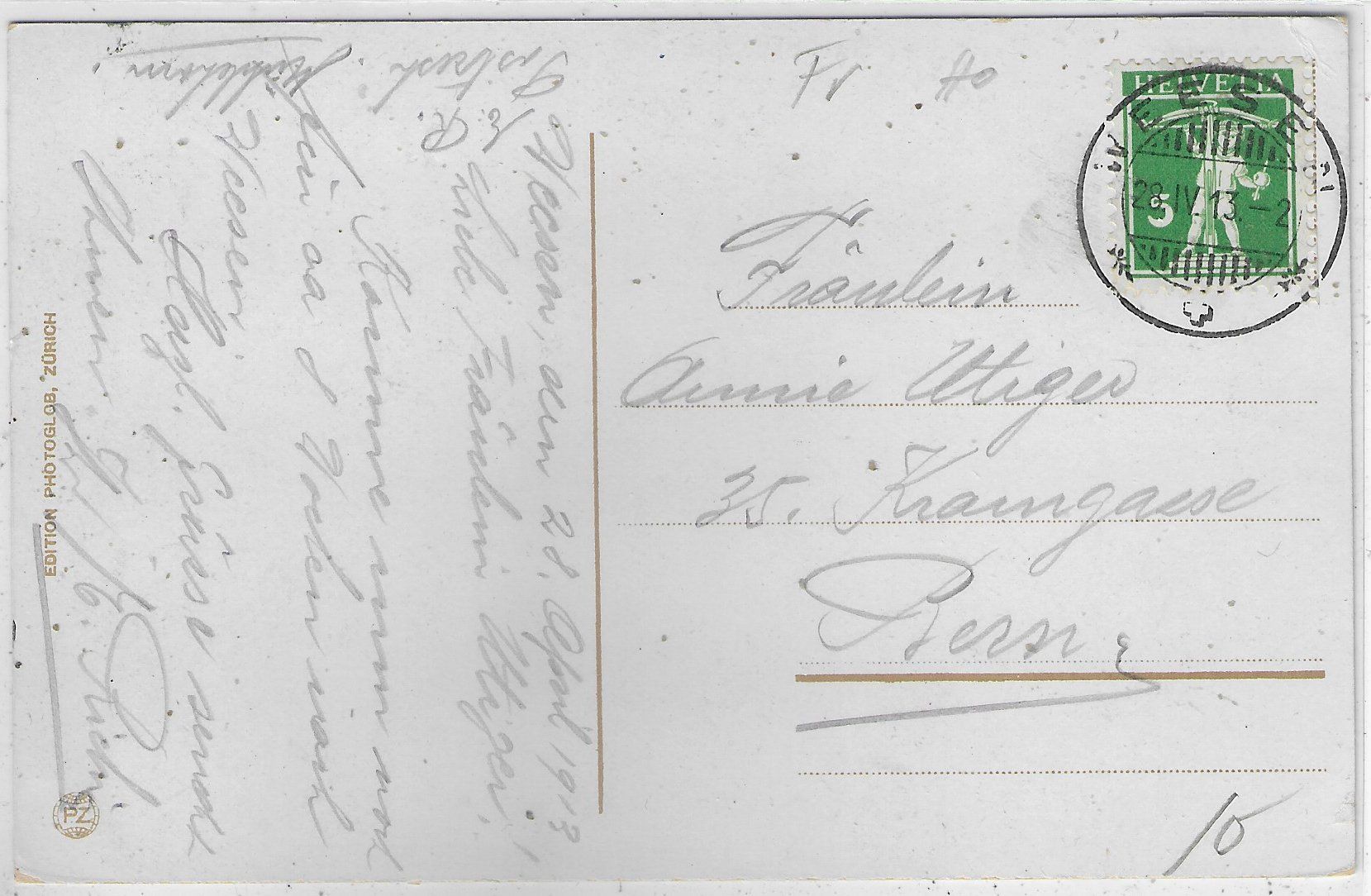 Cartoline postali: Weesen mit Leistkamm - Litho – Usato da Ettingen venduto da Kartenplanet 1