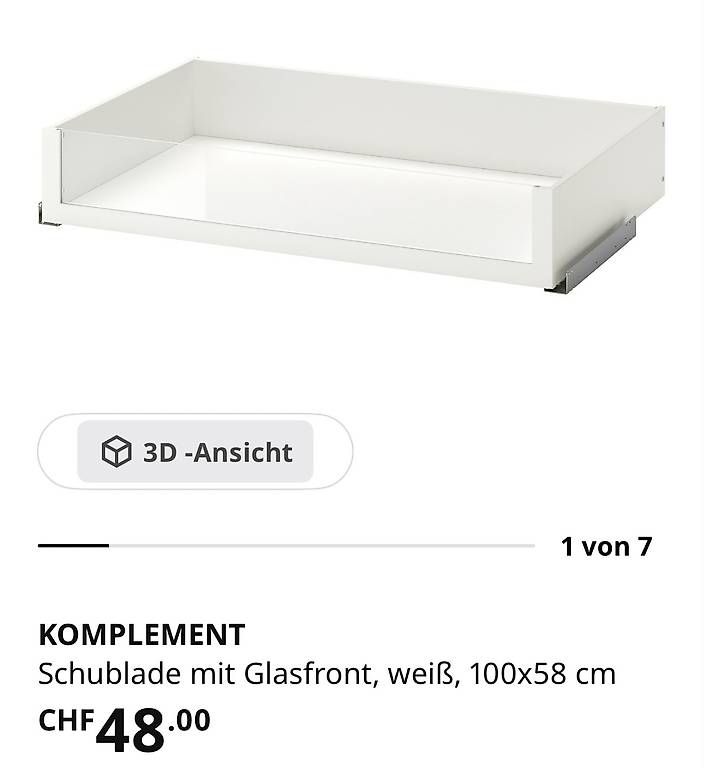 Ikea Schränke: Komplement Schubladen 5 Stück – Gebraucht aus Würenlos von avauva