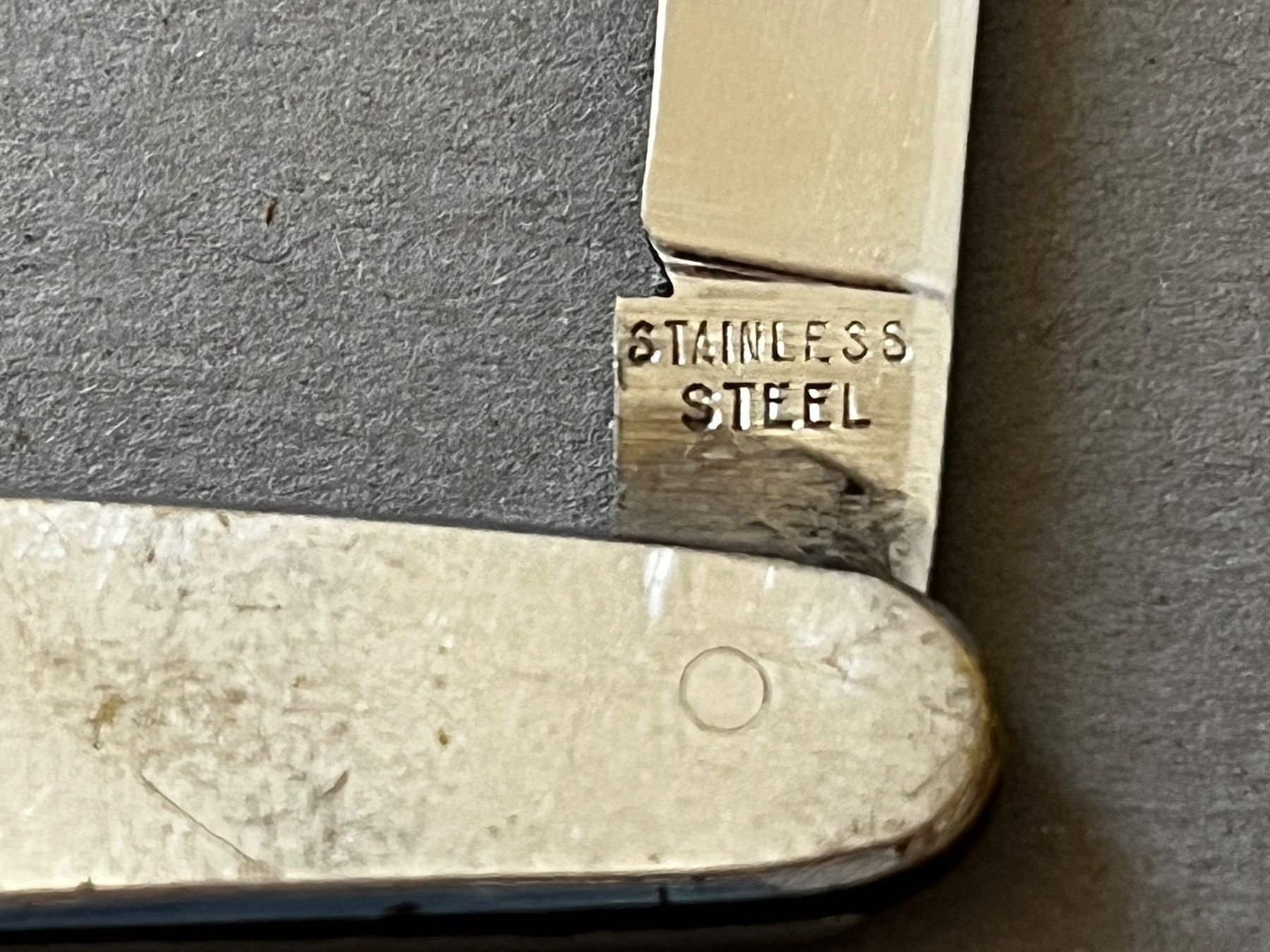 Taschenmesser: Altes Sackmesser "STAINLESSKNIFE"  72.5 mm - selten – Gebraucht aus Zürich von FV.vintage 3