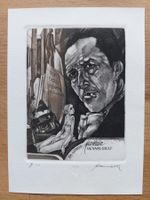 Exlibris Hedwig Pauwels - Original Farbradierung signiert