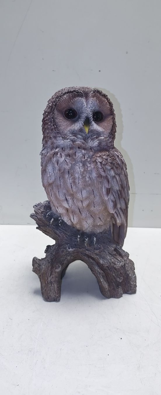 Statuette: Eule, aus robustem Kunststein (nov710) – Usato da Künten venduto da Schnaepplihuus