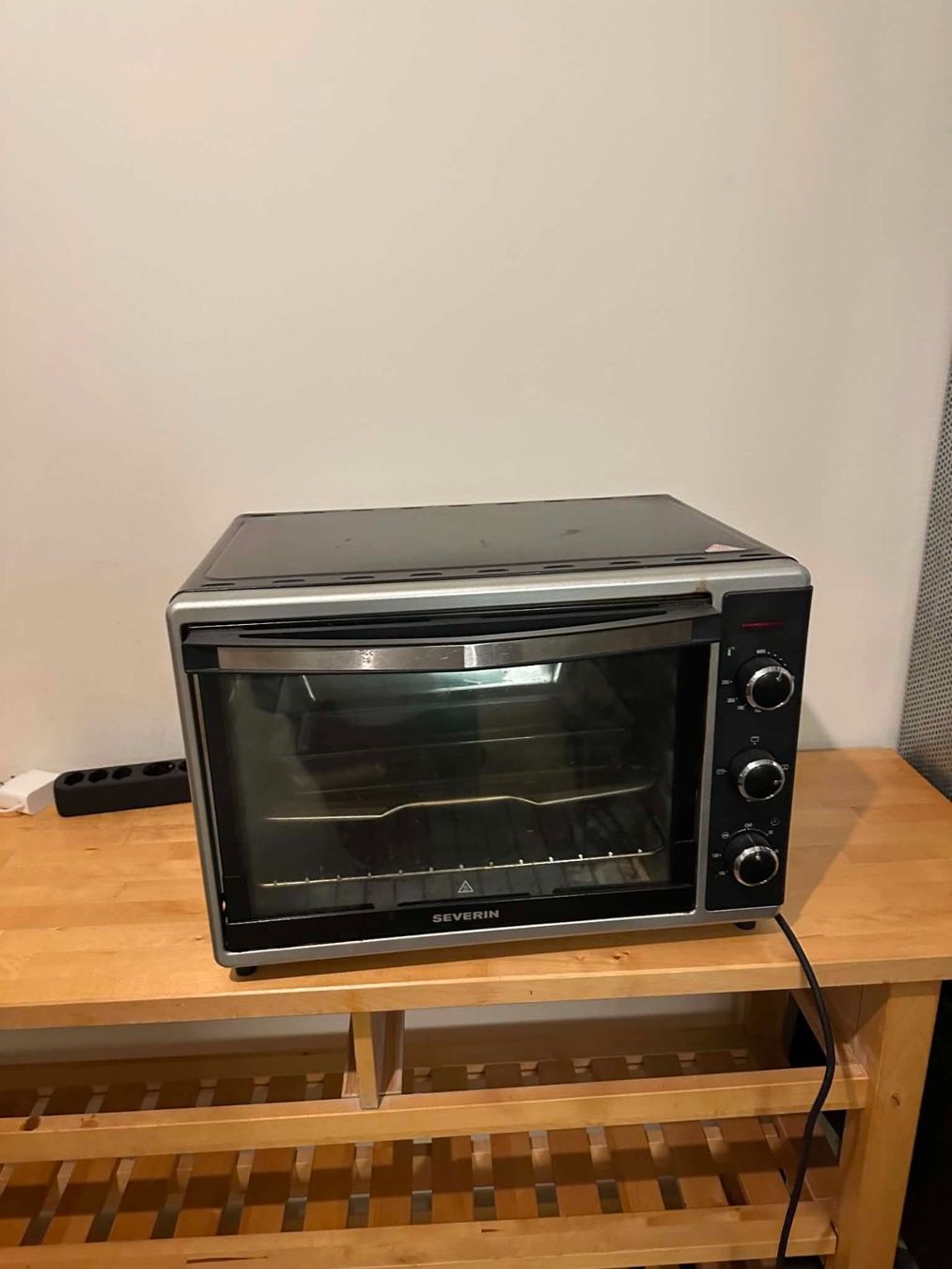 Elettrodomestici da cucina: Severin Mini-Backofen / Minibackofen – silber/schwarz – Usato da Zürich venduto da Asteris