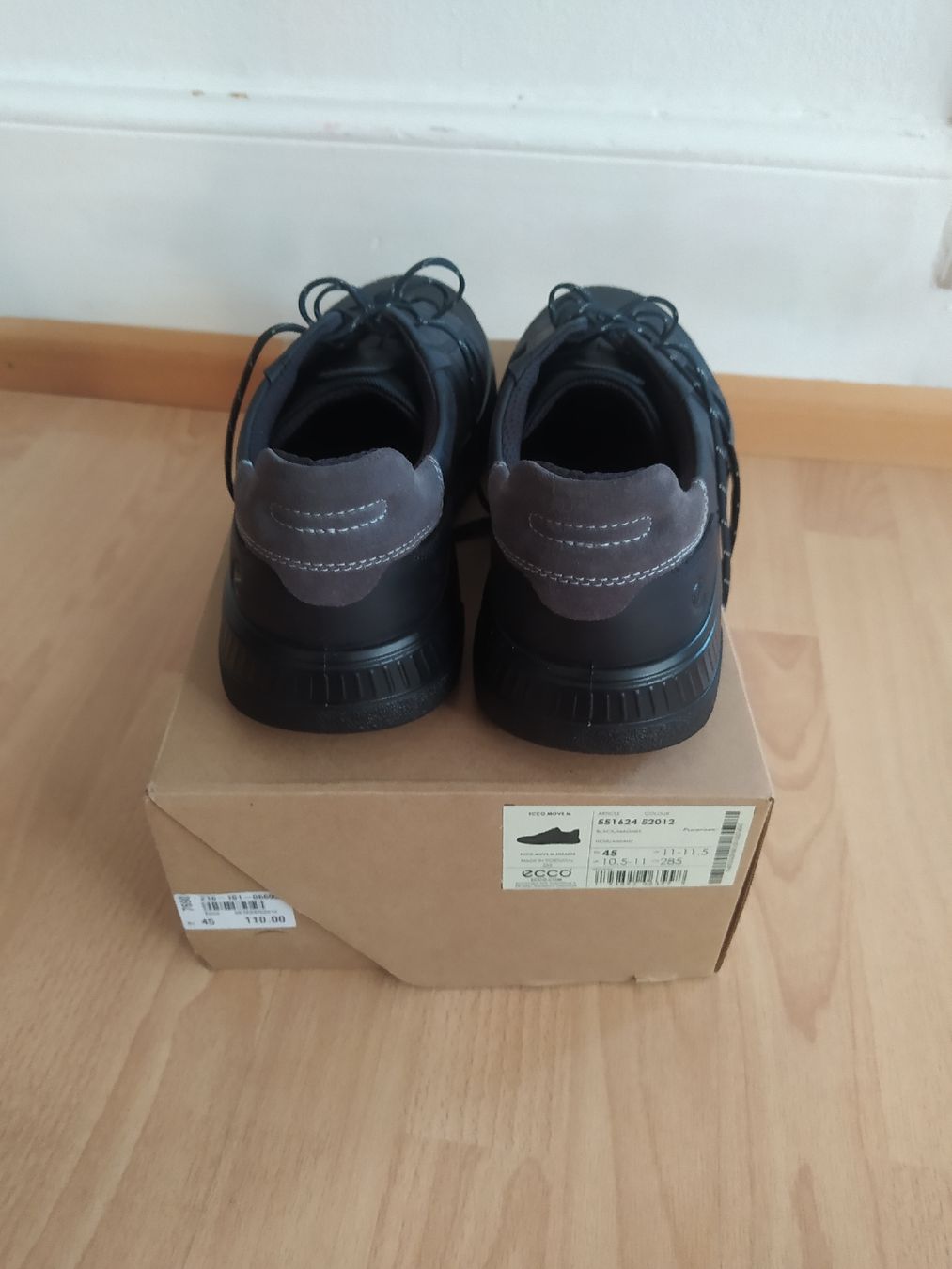 Ecco Herrenschuhe: NEU ECCO Herrenschuhe aus Leder Grösse 45 – Neu und originalverpackt aus Möhlin von mik_h72m 5
