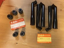 Suzuki Zündkerzenstecker, 5 Stück, Oldtimer, Neu, Original,