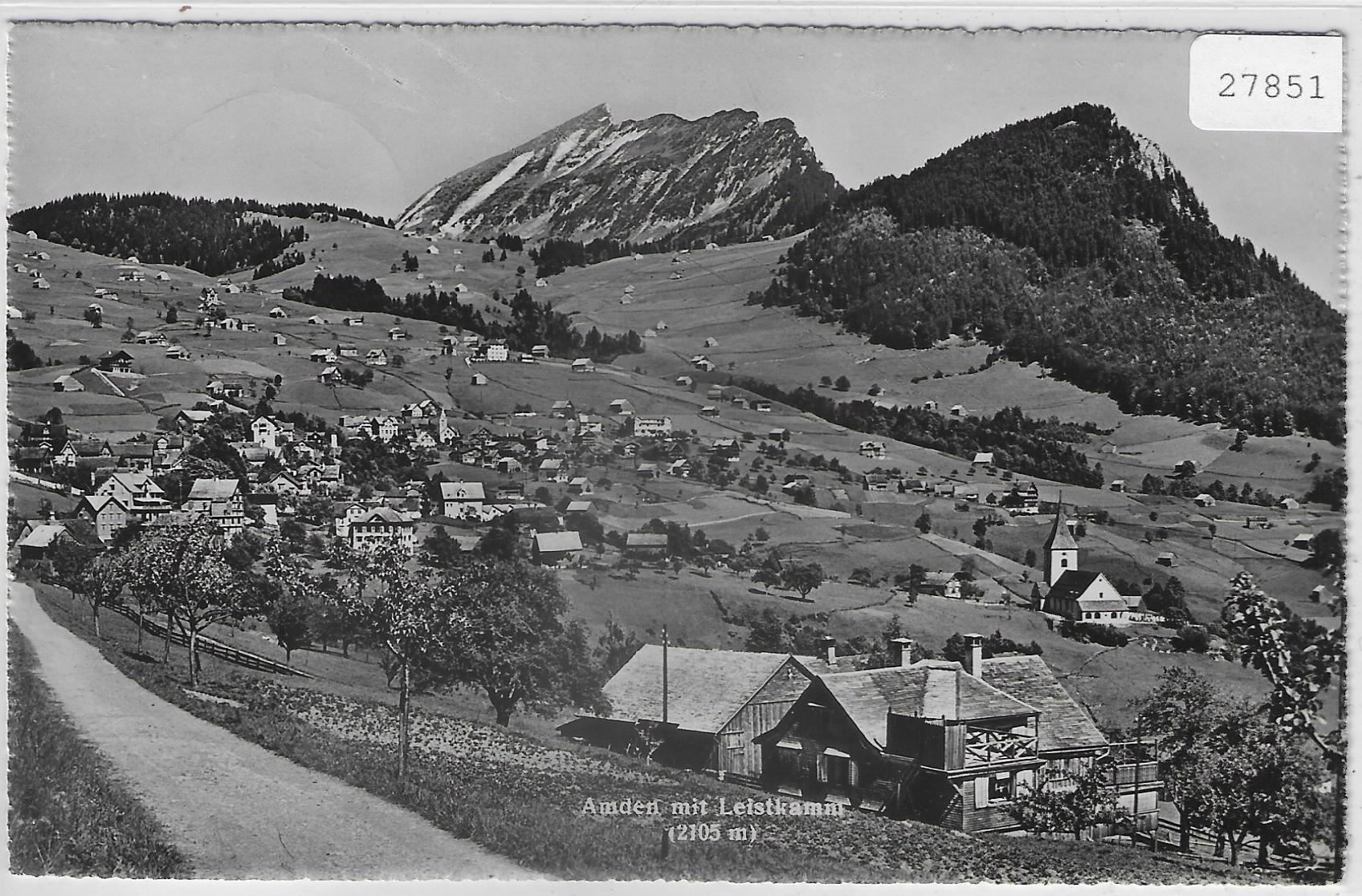 Cartes postales: Amden - Generalansicht – D'occasion à Ettingen par Kartenplanet