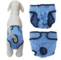 Für Hund Windeln/Leckschutz waschbar, atmungsaktiv Grösse XL