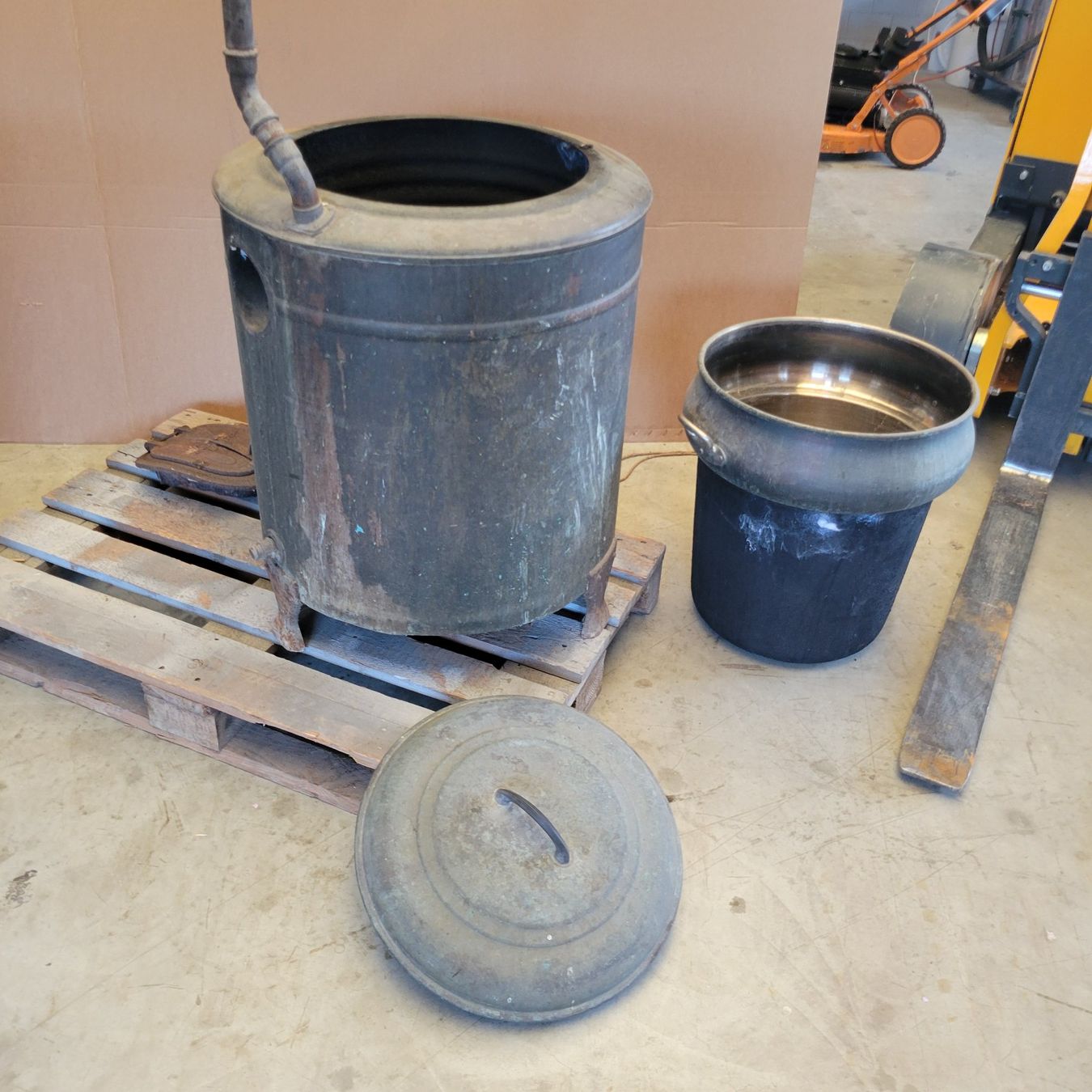 Altri mobili d'antiquariato: Waschhafen Kupfer – Difettoso da Ettingen venduto da zimmi07 1