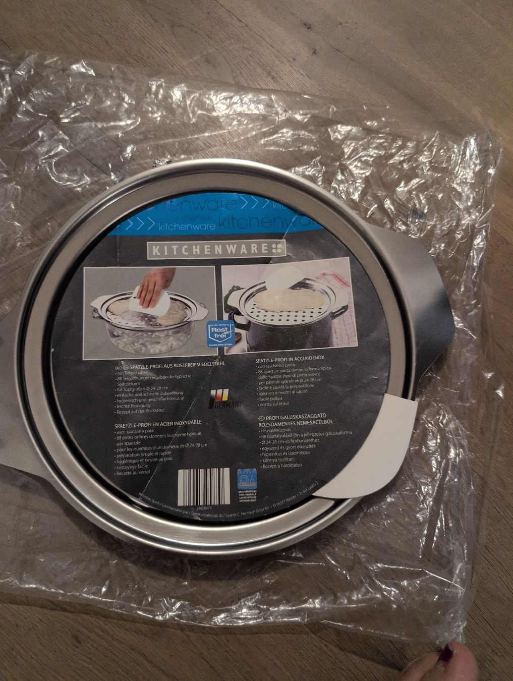 Appareils de cuisine: NEU Spätzle-Profi Kitchenware Edelstahl  – Neuf avec emballage d'origine à Uster par Mooreas 1