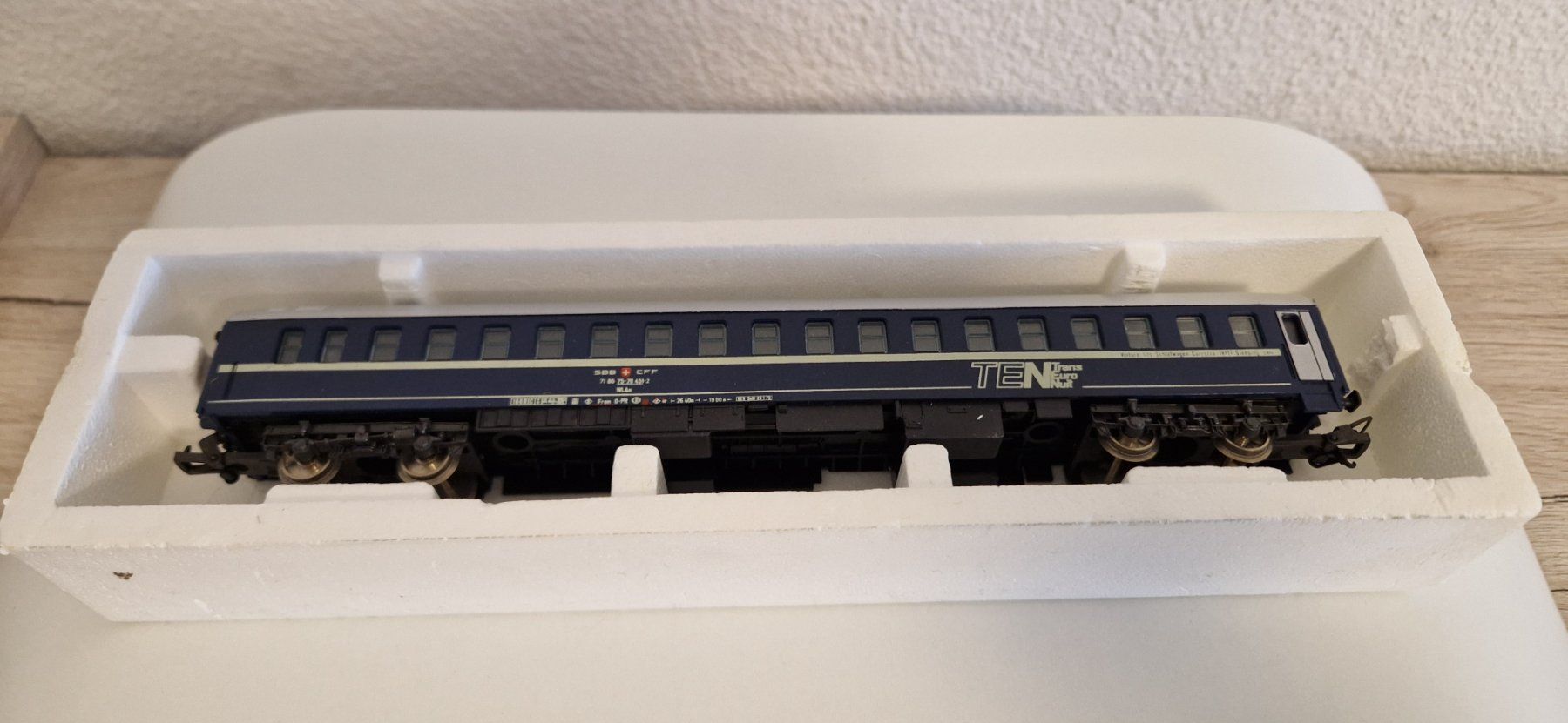 Lima Modellini di ferrovie: lima H0 Personenwagen TEN – Usato da Wünnewil venduto da 1509mani 6