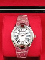 ROGER DUBUIS "VELVET" IN 750 WEISSGOLD, 36 MM