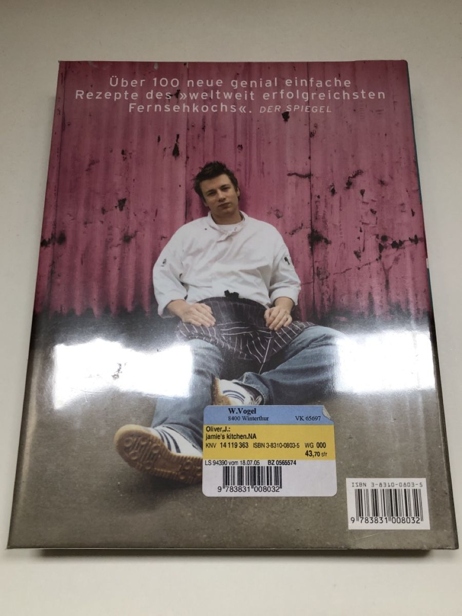 Bücher: Kochbuch Jamie Oliver Jamie's Kitchen – Gebraucht aus Rikon im Tösstal von BronxBomber 1