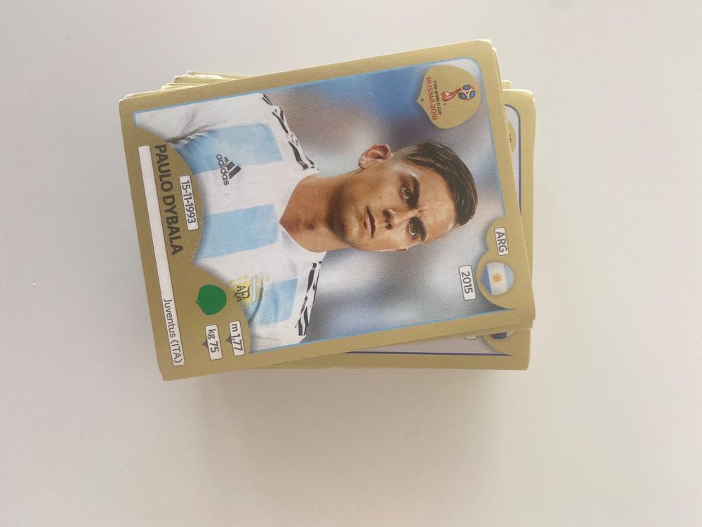 Panini 2018 106 Gold Edition stickers diverse (Gebraucht) in Uster für ...