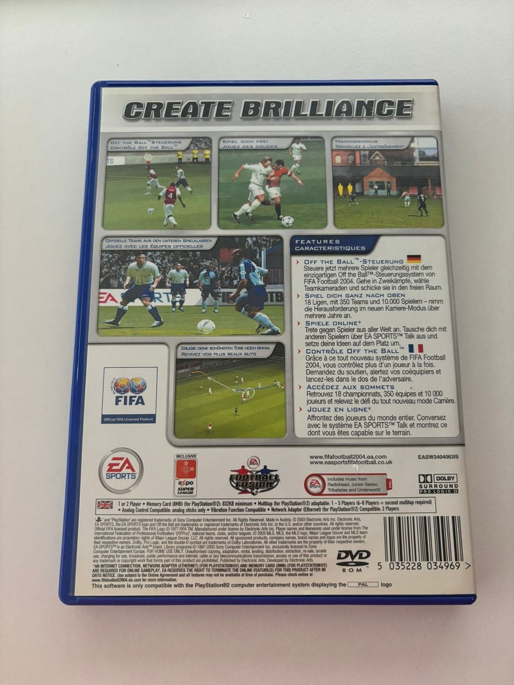 Giochi: Fifa Football 2004 (PS2) – Usato da Herisau venduto da Seyashop1 2