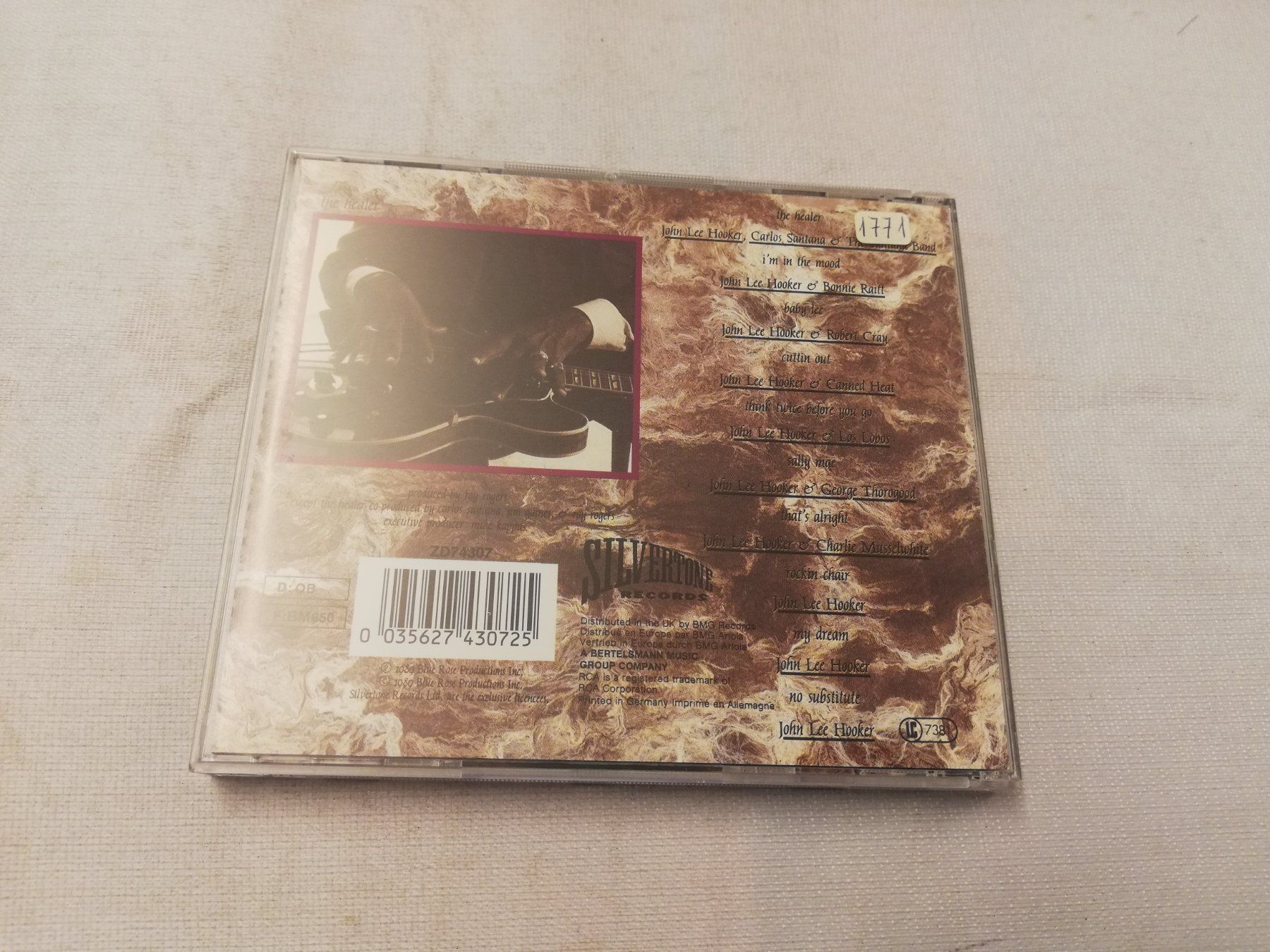 CDs: JOHN LEE HOOKER - THE HEALER – Gebraucht aus Bern von Vinylsound.ch 1