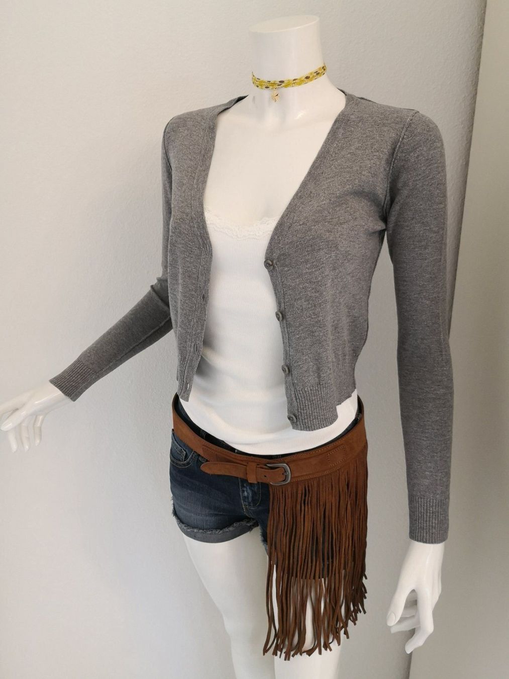 Mango Giacche: 🤩MANGO STRICK-JACKE GRAU KURZ NEU – Nuovo (secondo la descrizione) da Olten venduto da Naja-Twins-Twins 6