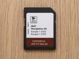SEAT SD Karte Europa 2026 - GPS Navigation 32GB