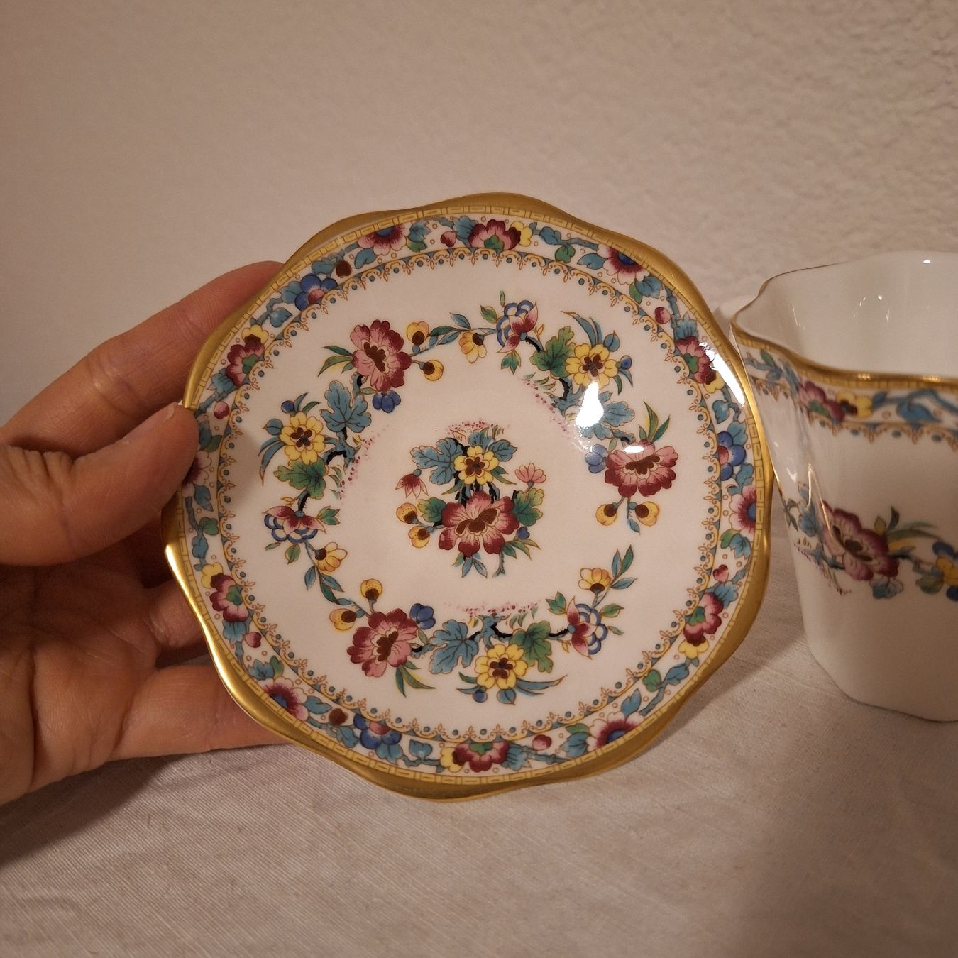 Tazze: Versand möglich. Coalport Tasse  – Usato da Winterthur venduto da Goldpipau 5