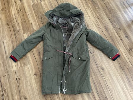 Tommy Hilfiger Wintermantel, Khaki, Gr. M, Top Zustand!