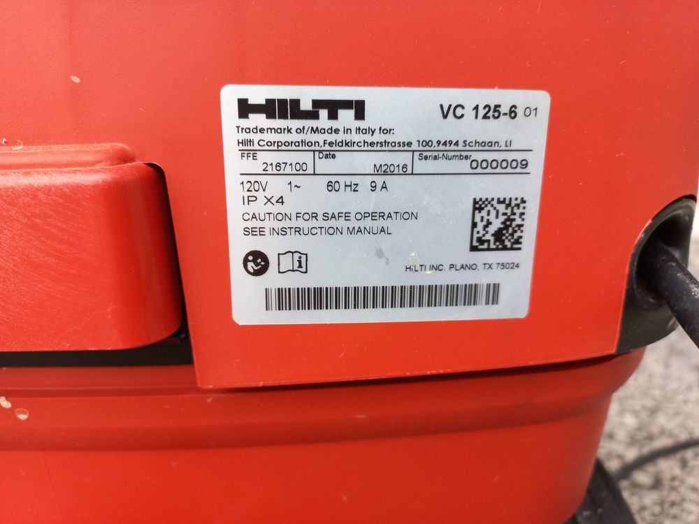 HILTI VC 1256 Nass und Trockensauger Kaufen auf Ricardo