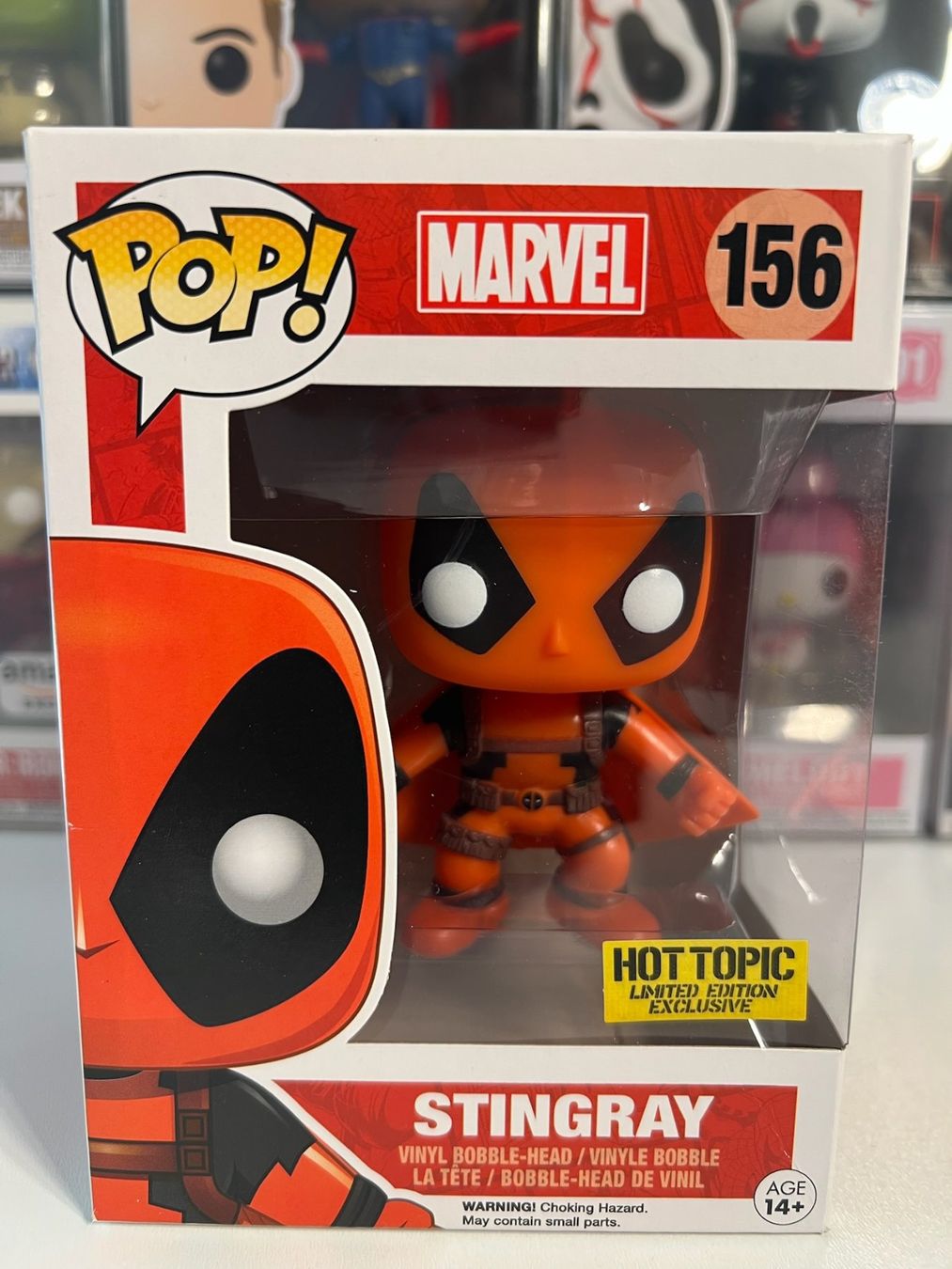 Funko Statuette: Funko POP! Marvel Stingray Edition Limitée Hot Topic – Nuovo e nell'imballaggio originale da Le Mouret venduto da perfectbijou