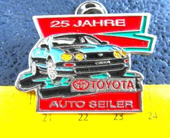 TOYOTA CELICA 25JAHRE AUTO SEILER GARAGE SCHWEIZ PIN