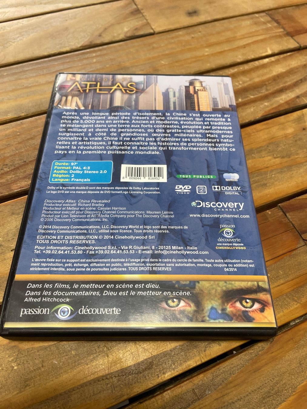 Alle DVDs: DVD Chine – Gebraucht aus moudon von faucheur2 1