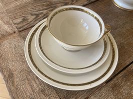 Rosenthal Porzellan, Teetasse plus Frühstückdteller 