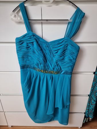 Turquoise Cocktailkleid Vera Mont Gr. 38 neuwertig 👗💎