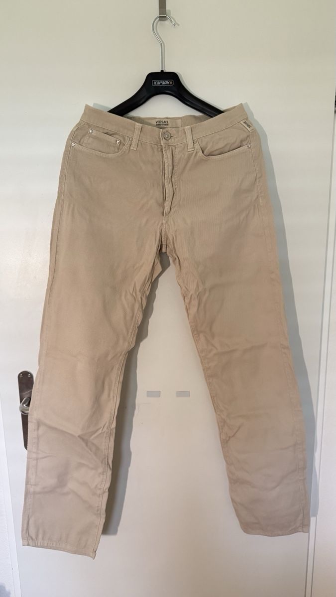 Versace Jeans: Versace Men's Beige Chino - Size W32 – Usato da Herrliberg venduto da Benben3000